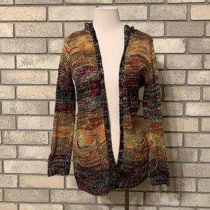 colorful cardigan medium